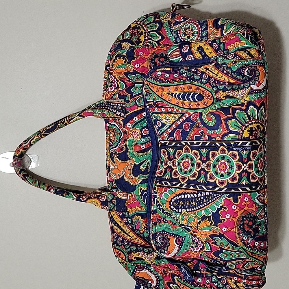 Vera Bradley Duffle Travel Bag with Shoulder Strap
